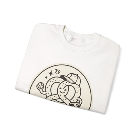 Burgh Baseball Round Logo Crewneck, Pittsburgh Pride | Local Baseball Apparel Sweatshirt - YinzerShop