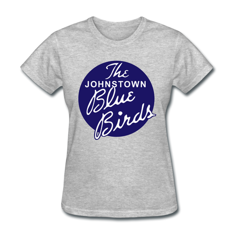 Johnstown Blue Birds Women's T-Shirt T-Shirt Vintage Ice Hockey heather gray S 