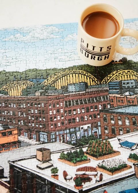 Steel City - 1,000 Piece Jigsaw Puzzle Puzzle Puzz