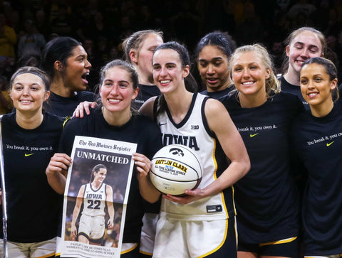 Caitlin Clark Book – Basketball Biography & Iowa Hawkeyes Career Highlights Hardcover POD Book - YinzerShop