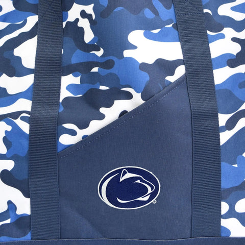 Camo Tote Bag - Penn State Tote With Heavy Duty Material & Durable Shoulder Straps Tote Bag - YinzerShop