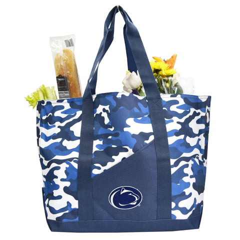 Camo Tote Bag - Penn State Tote With Heavy Duty Material & Durable Shoulder Straps Tote Bag - YinzerShop