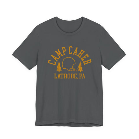 Camp Caher Latrobe T-Shirt - Premium Fitted Short Sleeve Tee With Ribbed Collar T-Shirt - YinzerShop