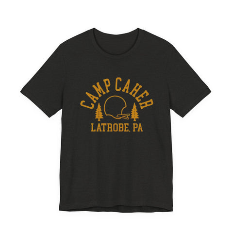 Camp Caher Latrobe T-Shirt - Premium Fitted Short Sleeve Tee With Ribbed Collar T-Shirt - YinzerShop