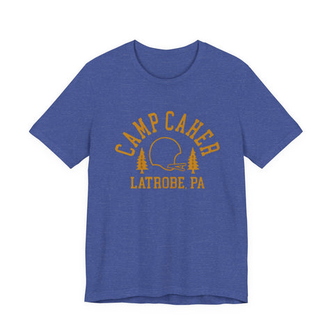 Camp Caher Latrobe T-Shirt - Premium Fitted Short Sleeve Tee With Ribbed Collar T-Shirt - YinzerShop