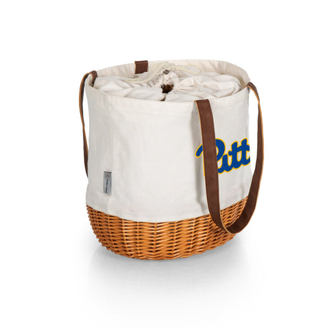 Canvas And Willow Tote – Pittsburgh Panthers Stylish Picnic And Beach Bag Licensed - YinzerShop