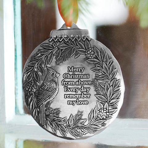 Cardinal Remembrance Ornament – Handcrafted Memorial Keepsake by Wendell August Forge - YinzerShop