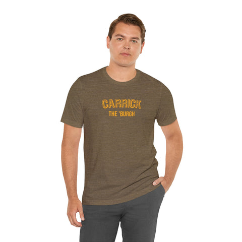 Carrick - The Burgh Neighborhood Series - Unisex Jersey Short Sleeve Tee T-Shirt - YinzerShop