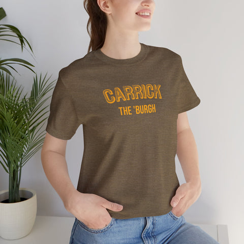 Carrick - The Burgh Neighborhood Series - Unisex Jersey Short Sleeve Tee T-Shirt - YinzerShop