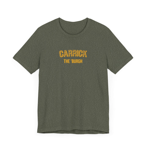 Carrick - The Burgh Neighborhood Series - Unisex Jersey Short Sleeve Tee T-Shirt - YinzerShop