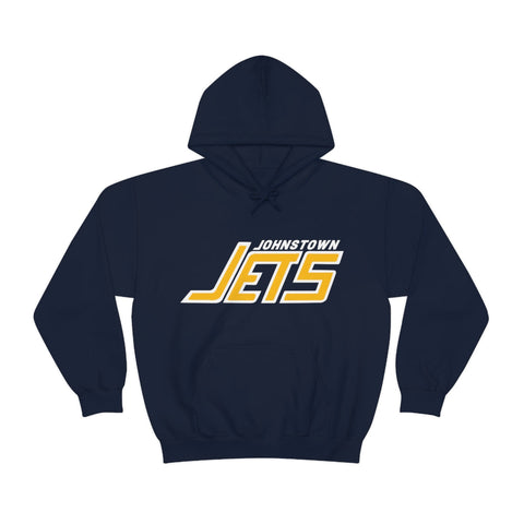 Johnstown Jets Hoodie  Vintage Ice Hockey Navy S 