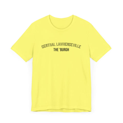 Central Lawrenceville - The Burgh Neighborhood Series - Unisex Jersey Short Sleeve Tee T-Shirt - YinzerShop