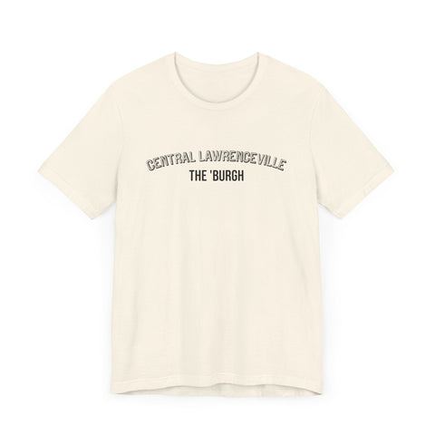 Central Lawrenceville - The Burgh Neighborhood Series - Unisex Jersey Short Sleeve Tee T-Shirt - YinzerShop