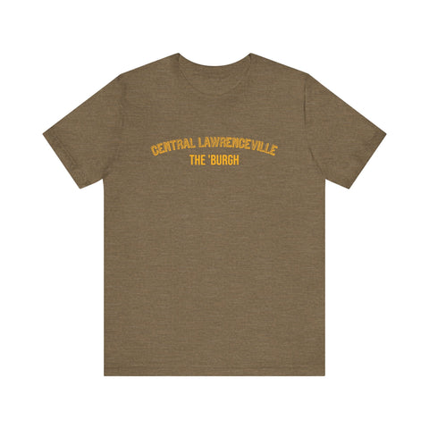 Central Lawrenceville - The Burgh Neighborhood Series - Unisex Jersey Short Sleeve Tee T-Shirt - YinzerShop