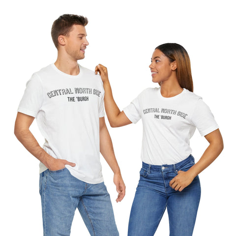 Central North Side - The Burgh Neighborhood Series - Unisex Jersey Short Sleeve Tee T-Shirt - YinzerShop