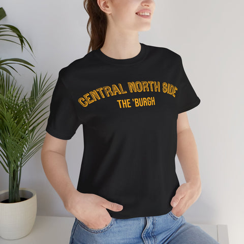 Central North Side - The Burgh Neighborhood Series - Unisex Jersey Short Sleeve Tee T-Shirt - YinzerShop