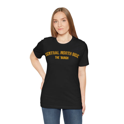 Central North Side - The Burgh Neighborhood Series - Unisex Jersey Short Sleeve Tee T-Shirt - YinzerShop