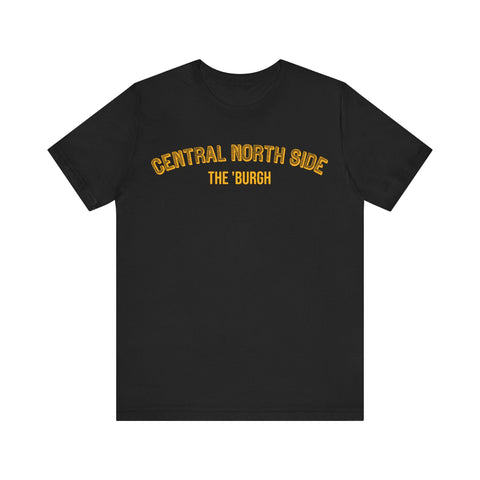 Central North Side - The Burgh Neighborhood Series - Unisex Jersey Short Sleeve Tee T-Shirt - YinzerShop