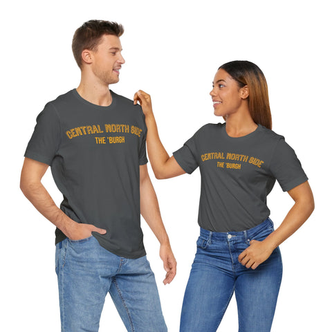 Central North Side - The Burgh Neighborhood Series - Unisex Jersey Short Sleeve Tee T-Shirt - YinzerShop