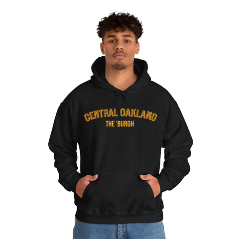 Central Oakland - The 'Burgh Neighborhood Series - Unisex Heavy Blend™ Hooded Sweatshirt Hoodie - YinzerShop