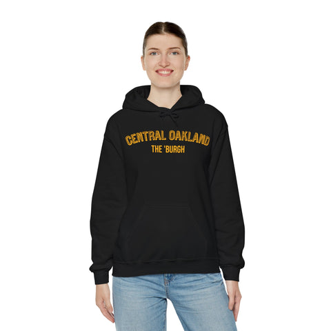 Central Oakland - The 'Burgh Neighborhood Series - Unisex Heavy Blend™ Hooded Sweatshirt Hoodie - YinzerShop