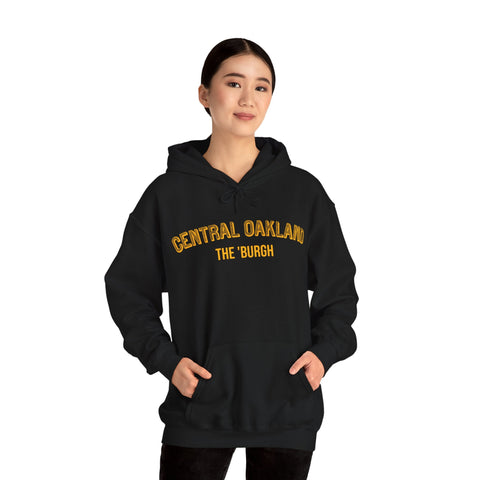 Central Oakland - The 'Burgh Neighborhood Series - Unisex Heavy Blend™ Hooded Sweatshirt Hoodie - YinzerShop