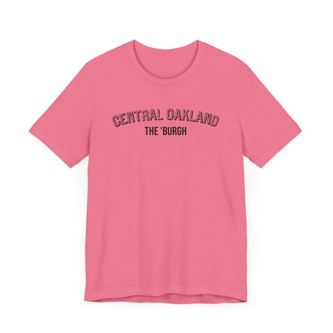 Central Oakland - The Burgh Neighborhood Series - Unisex Jersey Short Sleeve Tee T-Shirt - YinzerShop