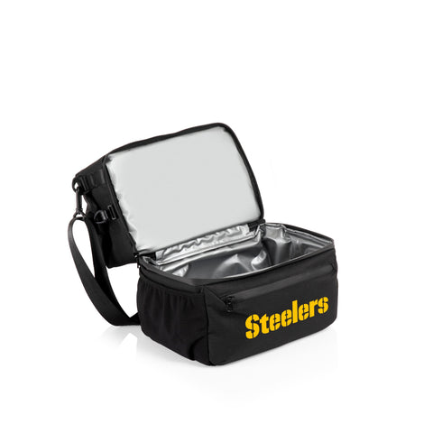 Pittsburgh Steelers Lunch Bag - Insulated Cooler Tote with Utensils & Recycled Material