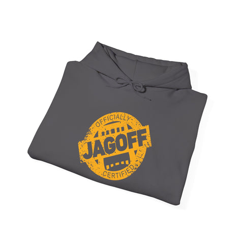 Certified Jagoff Hooded Sweatshirt Unisex Heavy Blend™ Hoodie - YinzerShop
