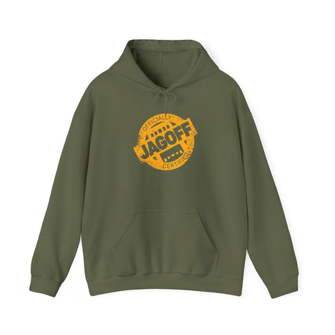 Certified Jagoff Hooded Sweatshirt Unisex Heavy Blend™ Hoodie - YinzerShop