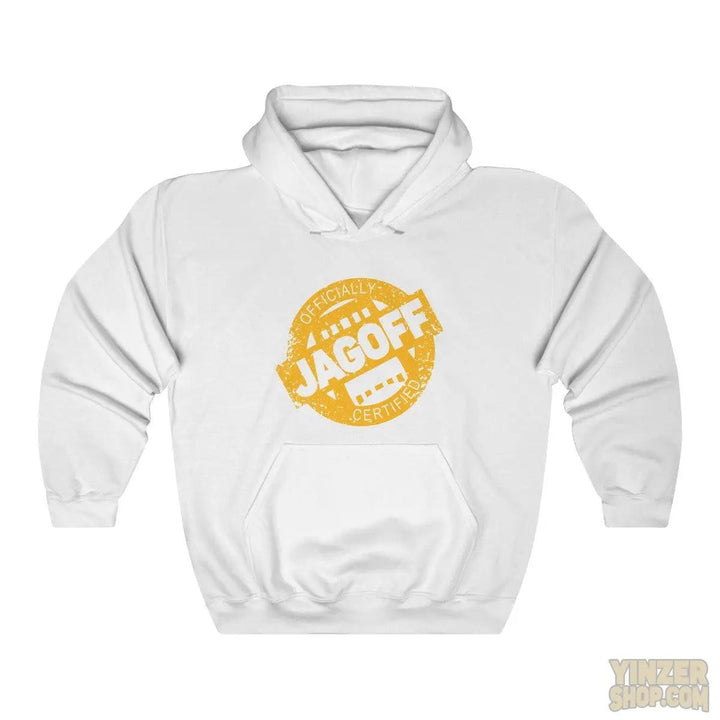 Certified Jagoff Hooded Sweatshirt Unisex Heavy Blend™ Hoodie Printify White S 