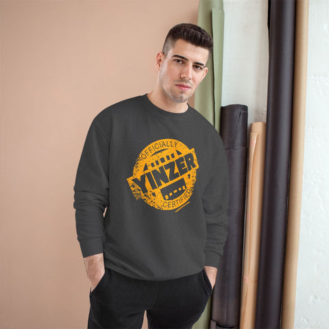 Certified Yinzer - Champion Crewneck Sweatshirt Sweatshirt - YinzerShop