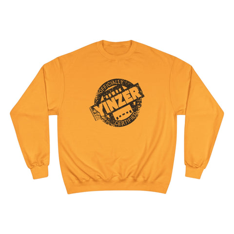 Certified Yinzer - Champion Crewneck Sweatshirt Sweatshirt - YinzerShop