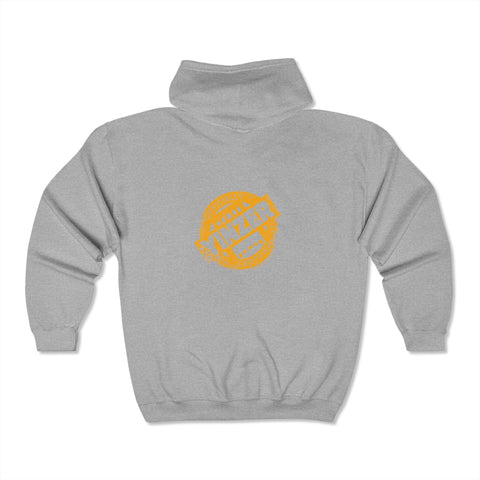 Certified Yinzer Unisex Heavy Blend™ Full Zip Hooded Sweatshirt Hoodie - YinzerShop