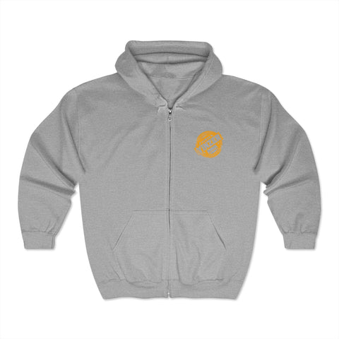 Certified Yinzer Unisex Heavy Blend™ Full Zip Hooded Sweatshirt Hoodie - YinzerShop