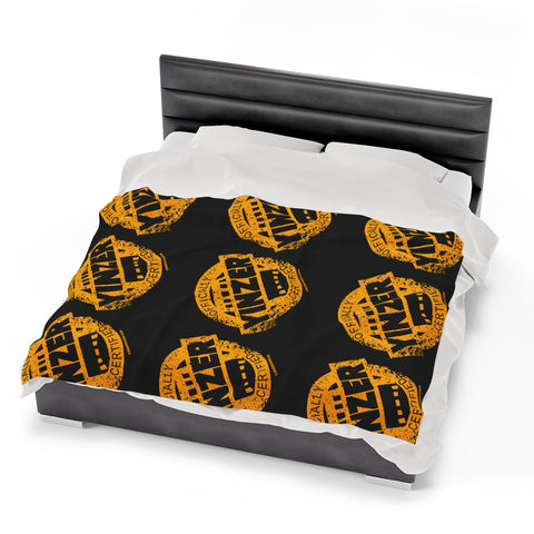 Certified Yinzer Velveteen Plush Blanket All Over Prints - YinzerShop