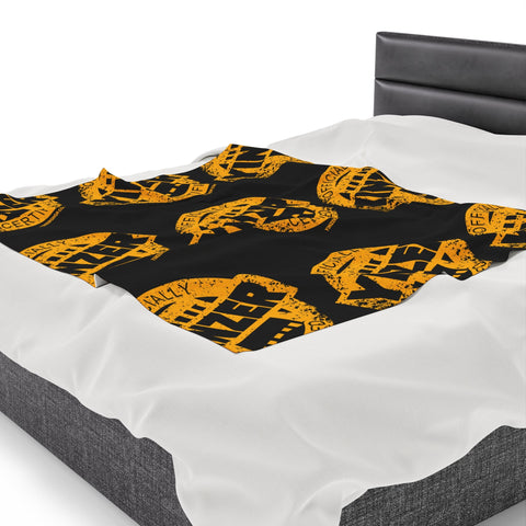 Certified Yinzer Velveteen Plush Blanket All Over Prints - YinzerShop