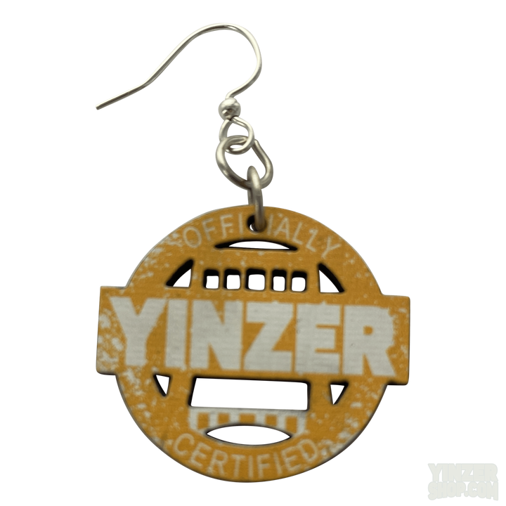 Certified Yinzer Wooden Earrings Earrings Green Tree Jewelry   