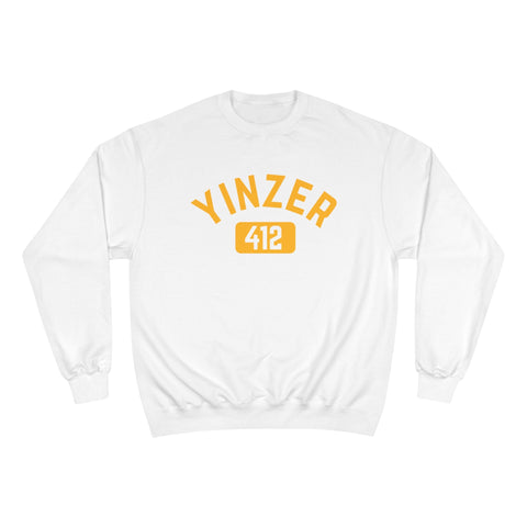 Champion Sweatshirt – 412 Yinzer Eco Crewneck Pullover With Double Dry Technology Sweatshirt - YinzerShop