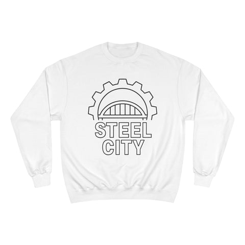 Champion Sweatshirt - Eco Crew Neck Sweatshirt With Double Dry Technology Sweatshirt - YinzerShop