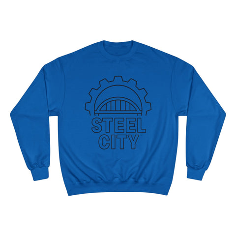 Champion Sweatshirt - Eco Crew Neck Sweatshirt With Double Dry Technology Sweatshirt - YinzerShop