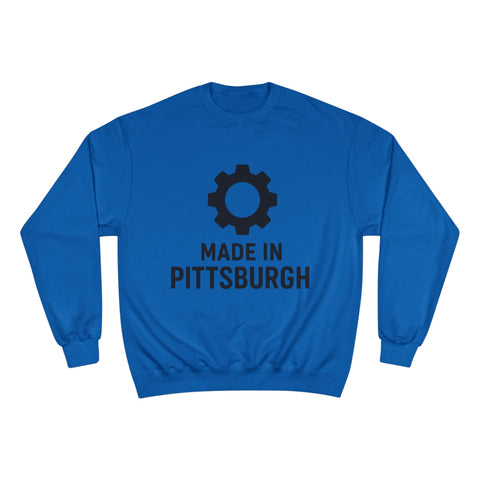 Champion Sweatshirt – Eco Crewneck Made in Pittsburgh | Warm Winter Sweatshirt Sweatshirt - YinzerShop