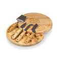 Cheese Cutting Board - Pittsburgh Panthers Split Level Charcuterie Board Set With Stainless Steel Tools Licensed - YinzerShop