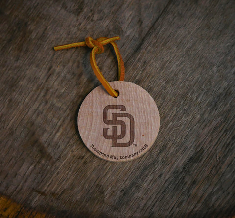 Choose From All 30 MLB Team Bat Slice Ornaments MLB Ornaments - YinzerShop