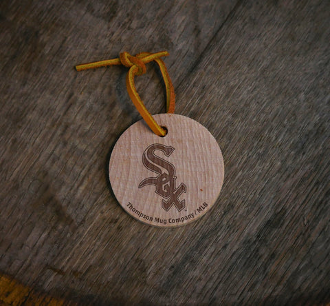 Choose From All 30 MLB Team Bat Slice Ornaments MLB Ornaments - YinzerShop
