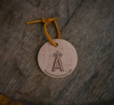 Choose From All 30 MLB Team Bat Slice Ornaments MLB Ornaments - YinzerShop