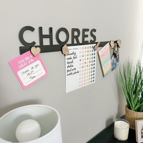 Chores Bar Wall Decor