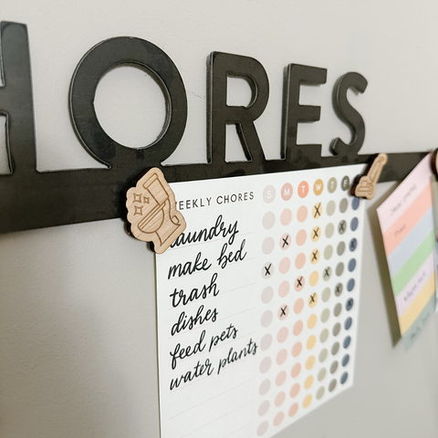 Chores Bar Wall Decor