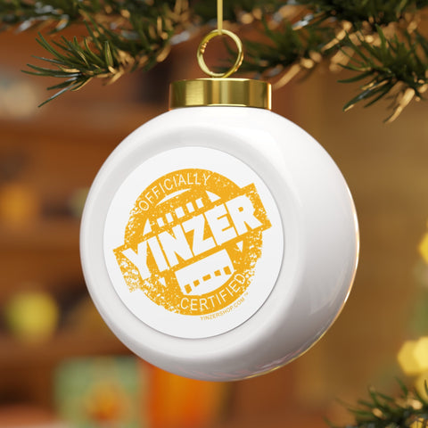 Christmas Ball Ornament - Vintage Glossy Finish Holiday Ornaments With Gold Ribbon Home Decor - YinzerShop