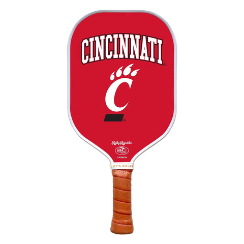 Cincinnati Bearcats Pickleball Paddle – Lightweight Carbon Fiber Paddle With Enhanced Grip Pickleball Paddles - YinzerShop